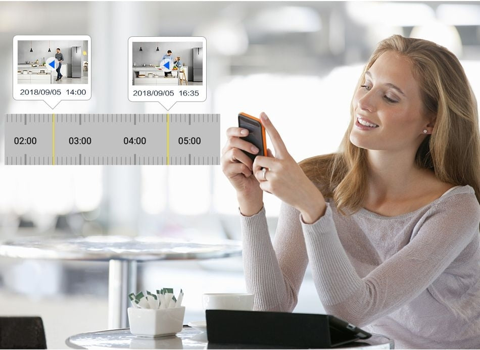 BDI Y4P Security WiFi Camera with Solar & Battery 6