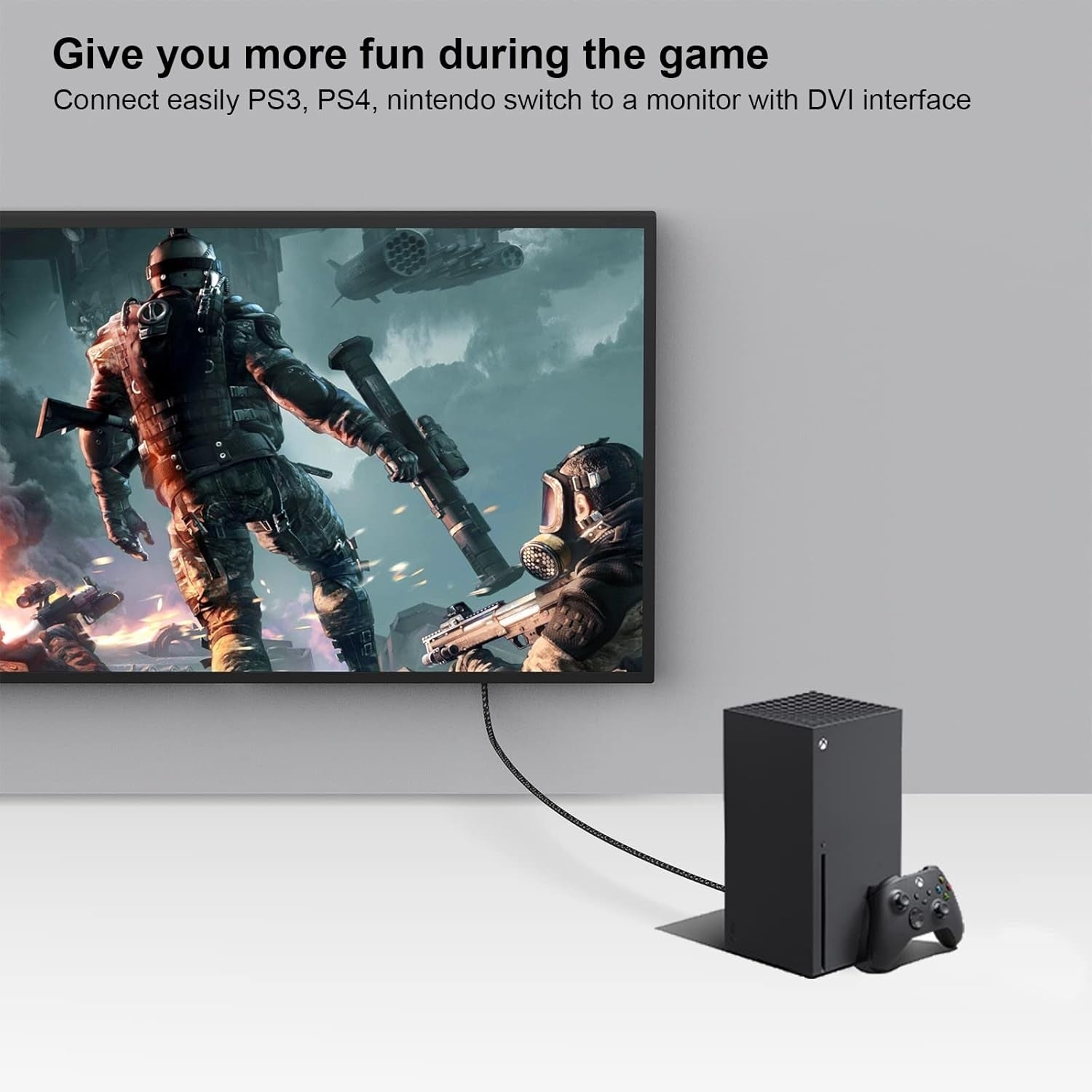 BENFEI DVI to HDMI, Bidirectional DVI to HDMI Male to Female 2 Pack 6