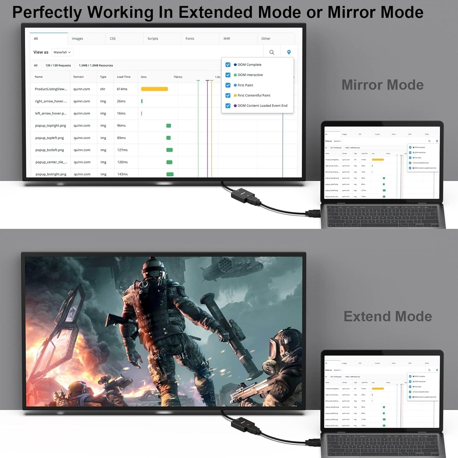 BENFEI HDMI to VGA, Uni-Directional HDMI Computer to VGA Monitor  Adapter (Female to Male) with 3.5mm Audio Jack 6