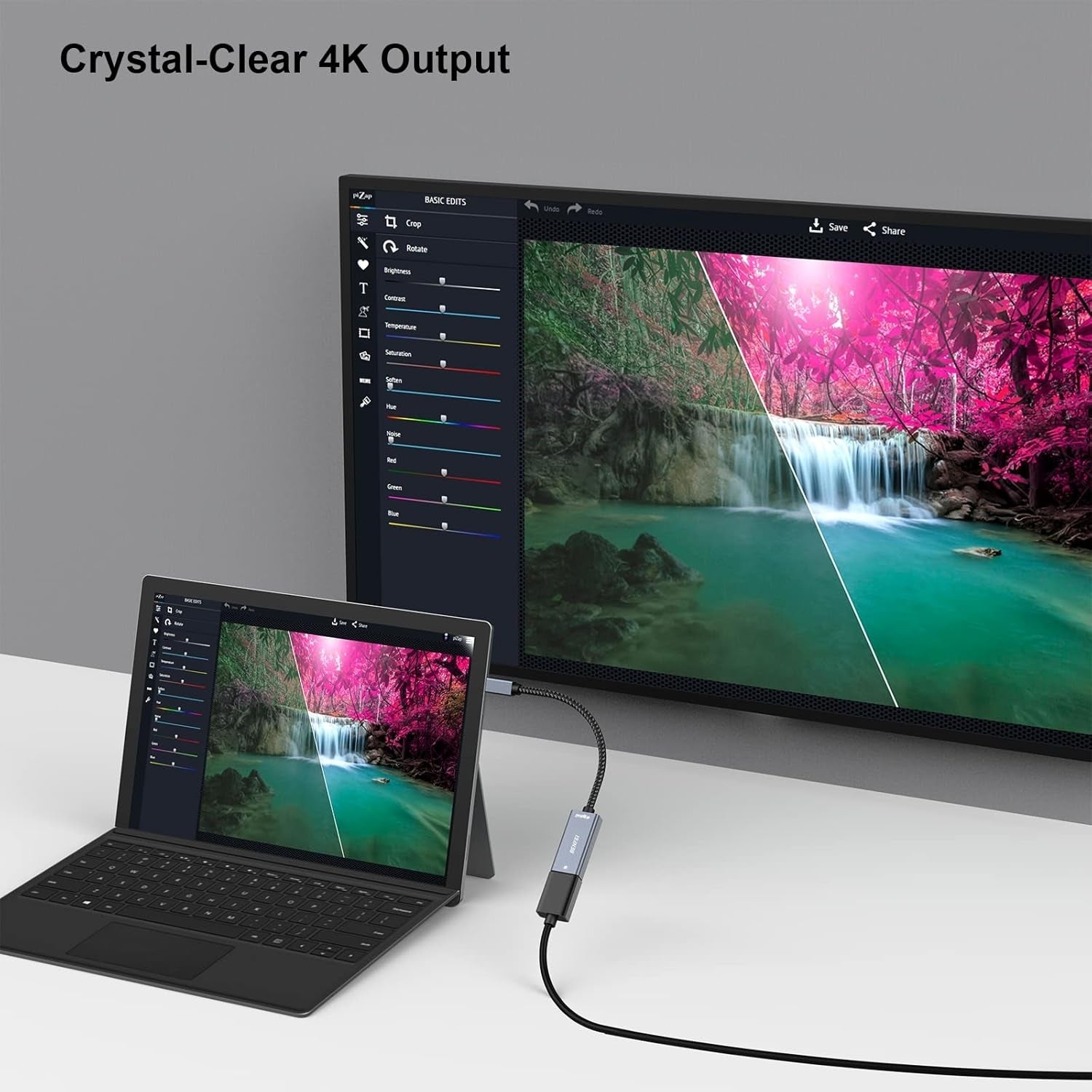BENFEI Mini DP to HDMI Adapter (Thunderbolt Compatible) 5