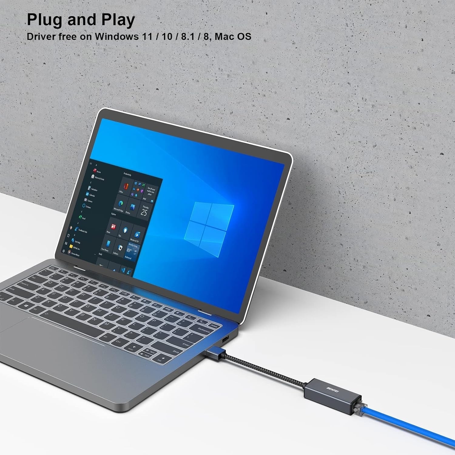 BENFEI USB 3.0 to Gigabit Ethernet Adapter 5