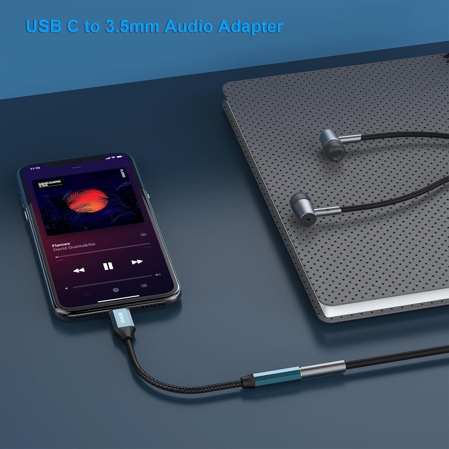 BENFEI USB-C to 3.5mm Audio Jack Adapter 4