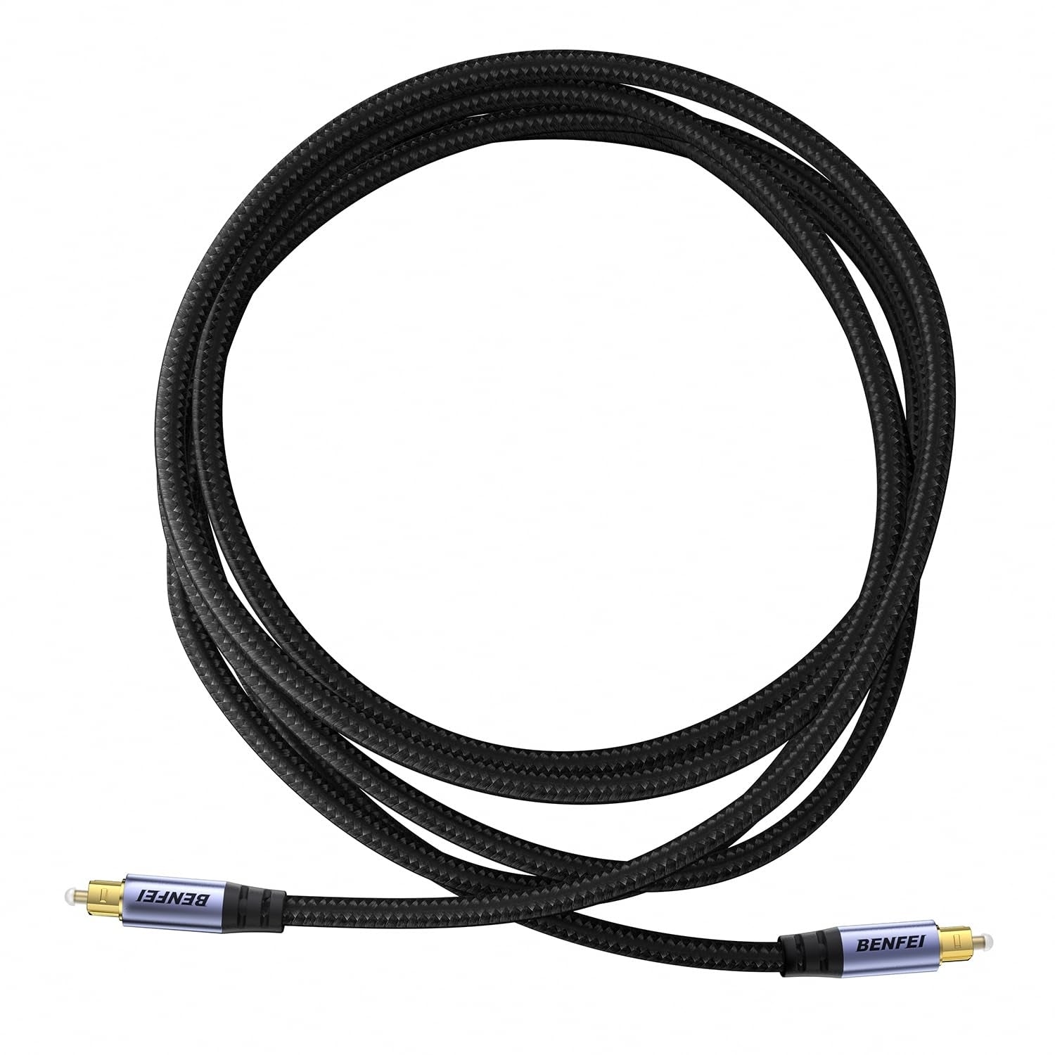 BENFEI 411GY Toslink Optical Audio cable 2M 7