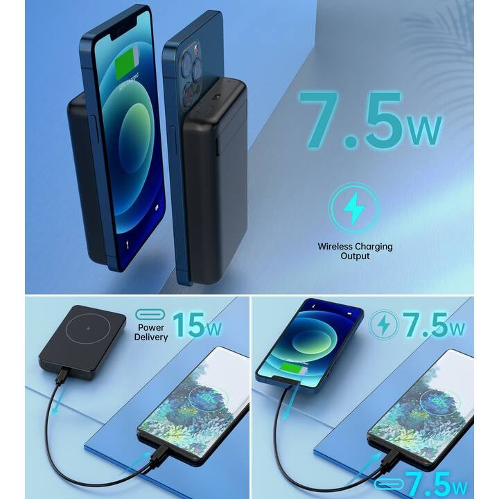 CHOETECH B651 10000mAh Magnetic Wireless Charge Power Bank 4