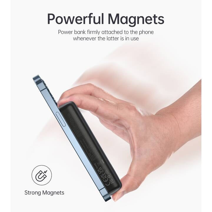 CHOETECH B651 10000mAh Magnetic Wireless Charge Power Bank 6