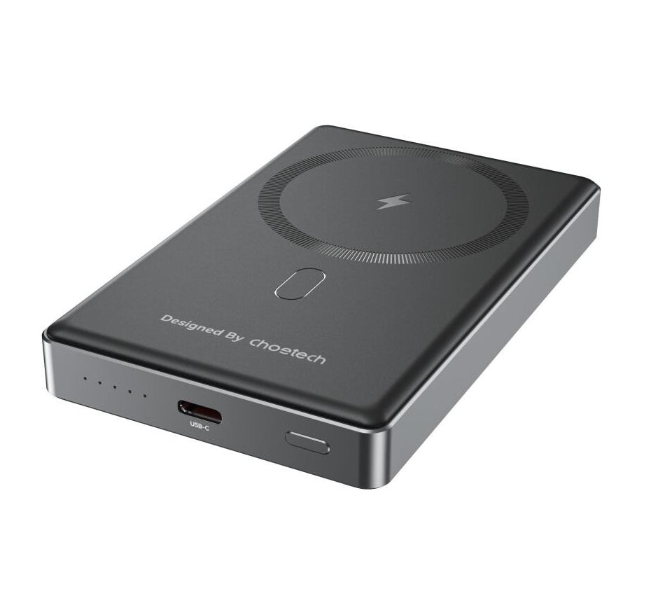 CHOETECH B739-BK 20W Slim USB-C 10000mAh Magnetic Power Bank - Black 3
