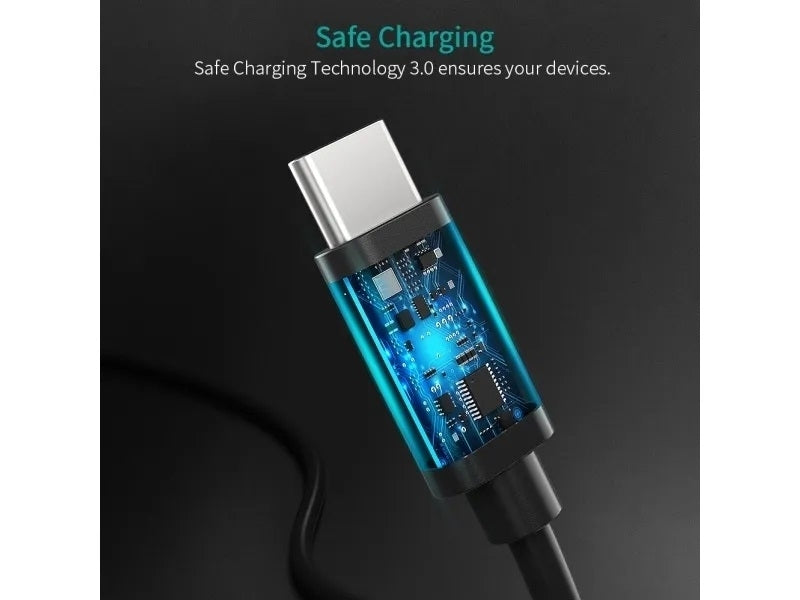 CHOETECH CC0004 USB-C to USB-C Cable USB3.1 Gen2 5V/3A 10 Gbps 3M Black 3