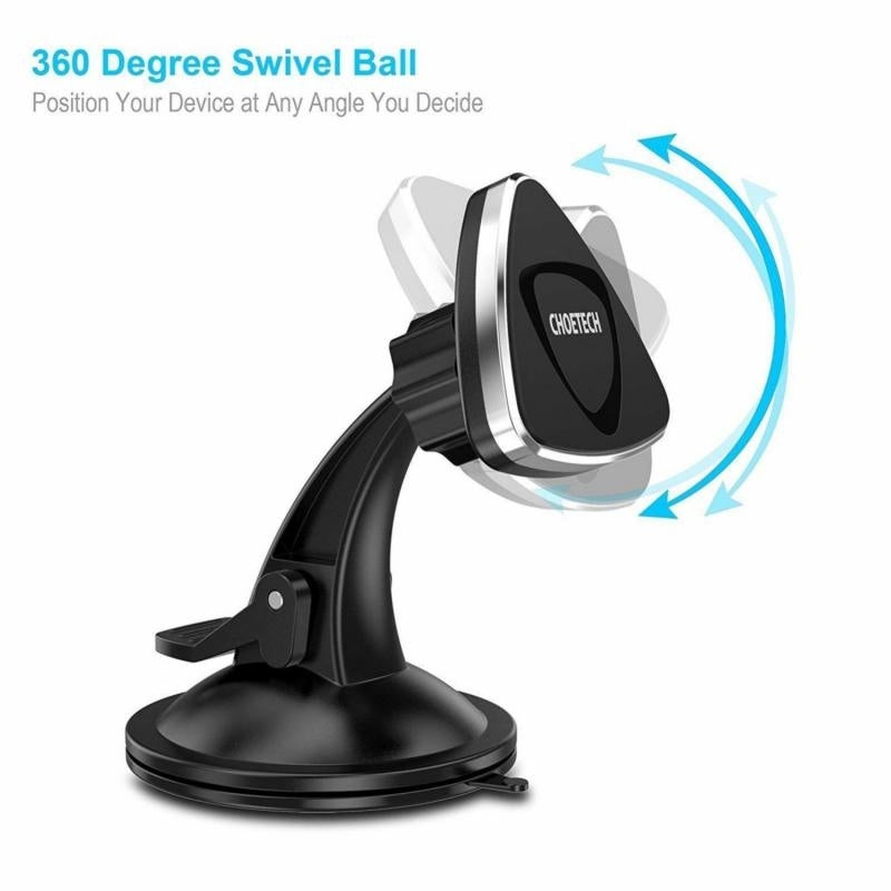 CHOETECH H010 Magnetic Car Phone Mount with 360 Degree Swivel Ball 4