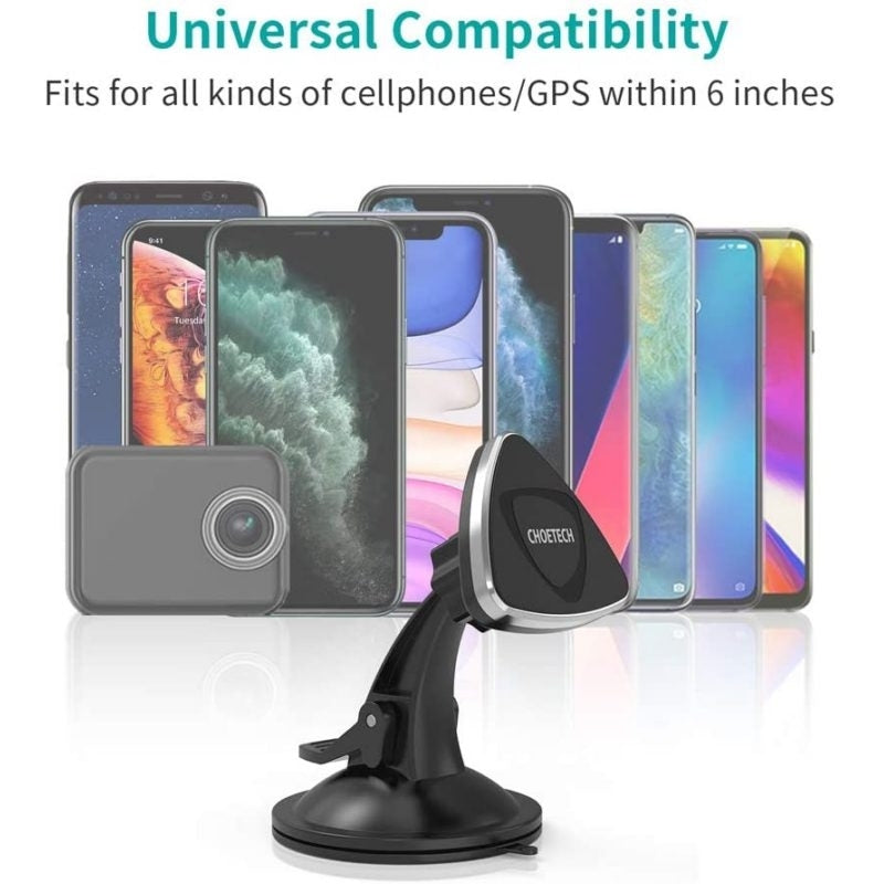 CHOETECH H010 Magnetic Car Phone Mount with 360 Degree Swivel Ball 7