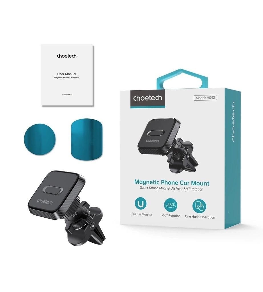 CHOETECH H042 Magnetic Phone Car Mount Car Air Vent Phone Holder 4