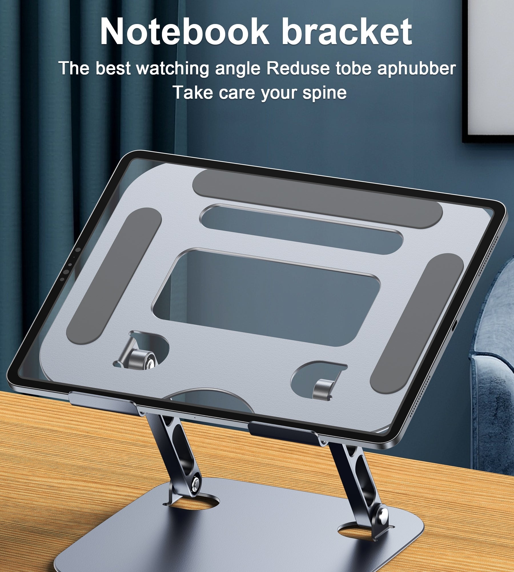 CHOETECH H061-GY Tablet Desktop Holder 4