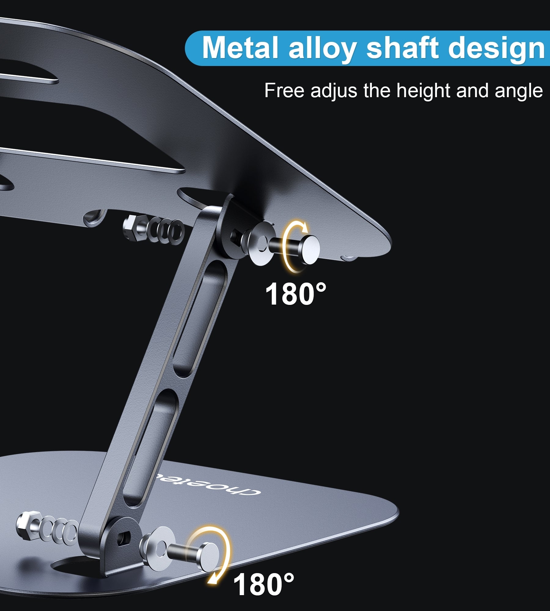 CHOETECH H061-GY Tablet Desktop Holder 7