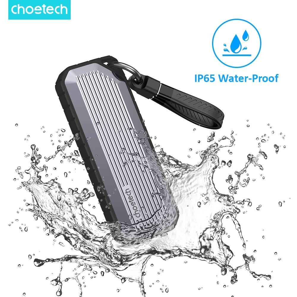 CHOETECH MSE004-GY USB3.2 Chips M.2 NVME / SATA SSD Protocol 10Gbps Transfer Speed Enclosure with IP65 water-Proof and Dust -Proof (Support 8TB Max) 3