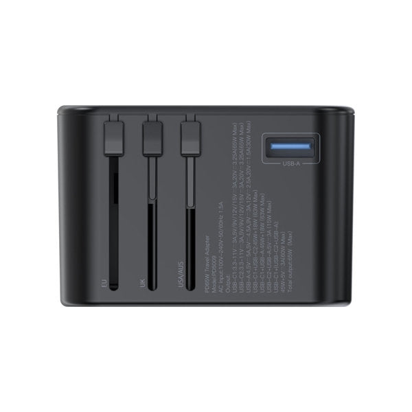 CHOETECH PD5009 65W PD Travel Wall Charger 4