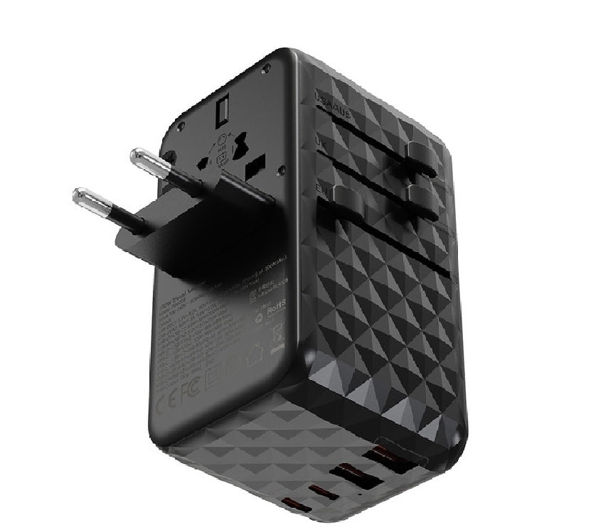 CHOETECH PD6028 2C+2A+AC 5 Ports GaN Tech PD100W Travel Wall Charger 3