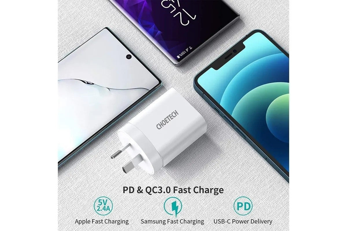 CHOETECH Q5004CL PD20W USB-C iPhone Fast Charger with MFi Certified USB-C Cable 6