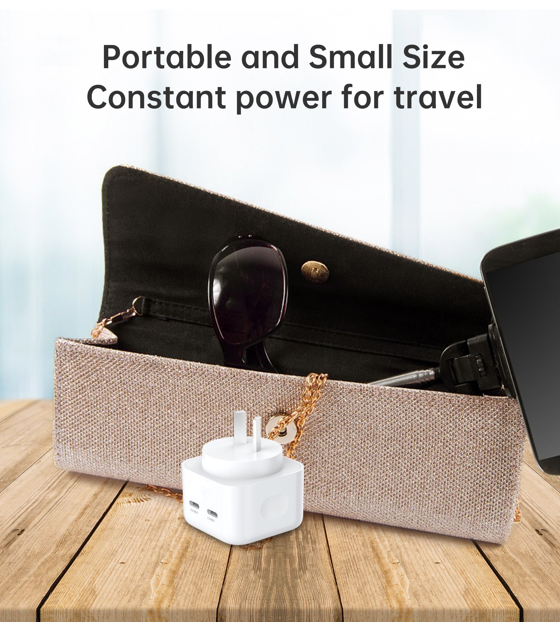 CHOETECH Q5008 PD 35W Dual USB-C Charger 8