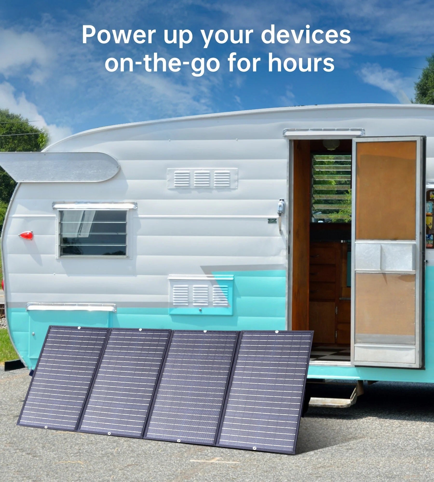 CHOETECH SC010 160W Foldable Solar Charger 6