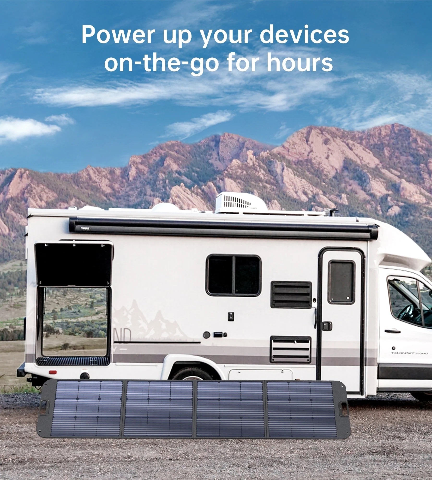 CHOETECH SC011 200W Foldable Solar Charger 4