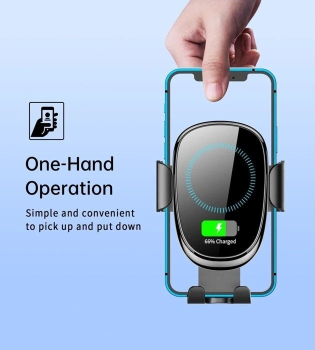 CHOETECH T203-F 15W Gravity Car Charger Holder 4