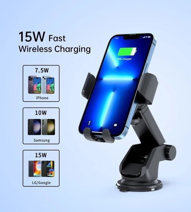CHOETECH T203-F 15W Gravity Car Charger Holder 5