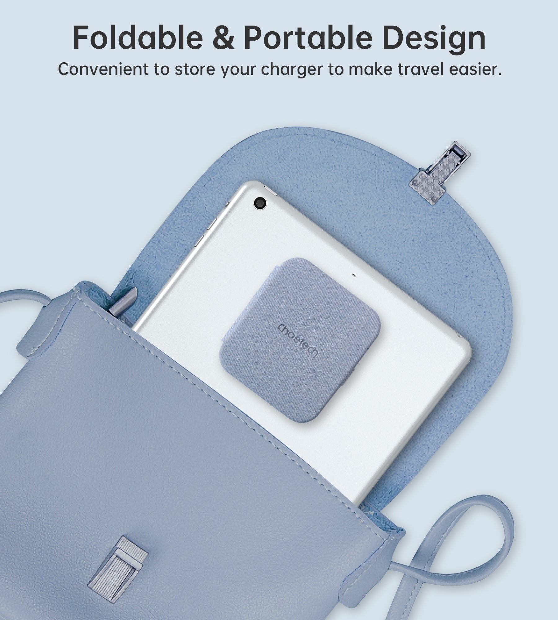 CHOETECH T323 2-in-1 Magsafe&MFI Wireless Charger 11