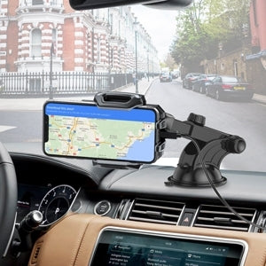 CHOETECH T521-F 15W Fast Wireless Charging Car Dock 3