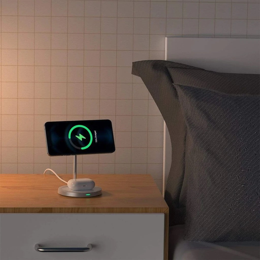 CHOETECH T581-F MagSafe iPhone Magnetic Wireless Charger Stand 3