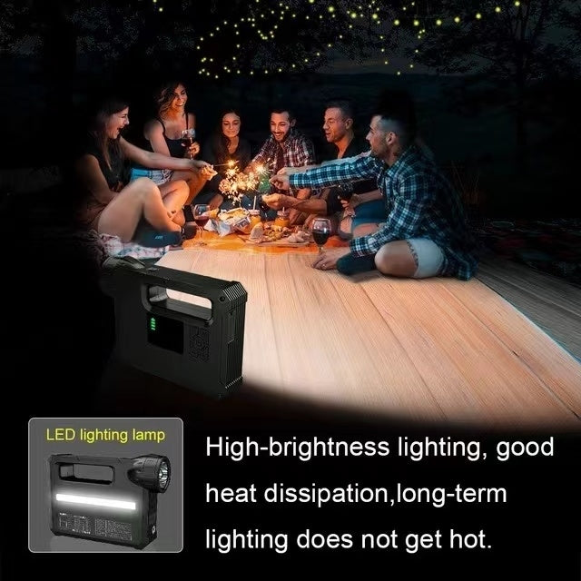 CHOETECH TC0017 4-in-1 10000mAh Car Jump Starter + Power Bank + Air Pump + LED Flashlight 5