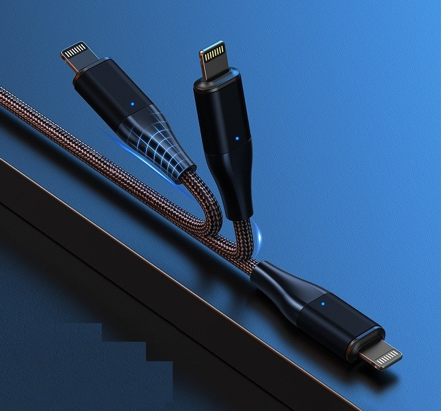 CHOETECH XCC-1034 60W C to C 1M Cable with 3 Replaceable Connecter 7