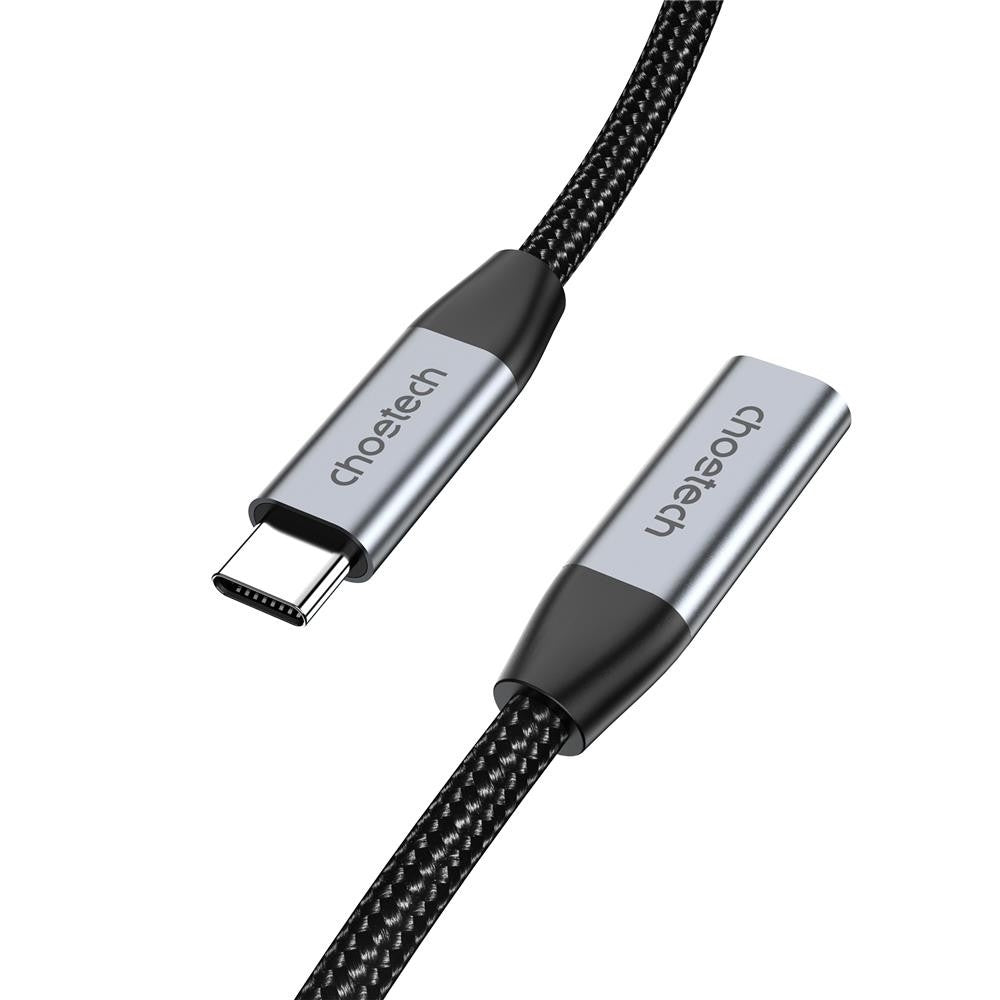 CHOETECH XCC-1039 100W Type-C Female to Type-C Male Extension Cable 2M 3