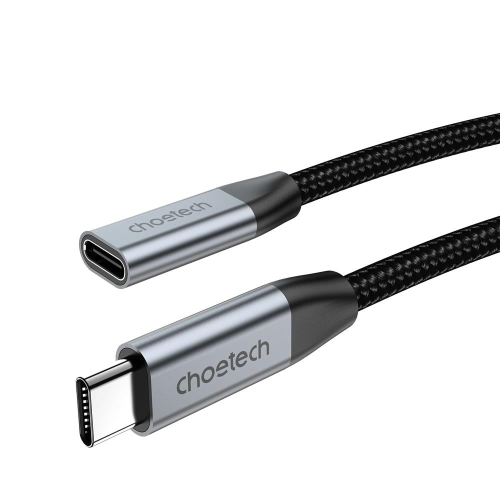CHOETECH XCC-1039 100W Type-C Female to Type-C Male Extension Cable 2M 4