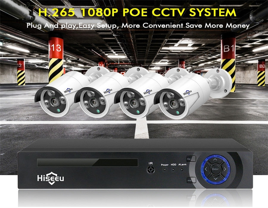 Hiseeu H5NVR-P4-624P 4CH 4MP PoE CCTV System (2TB HDD) 5