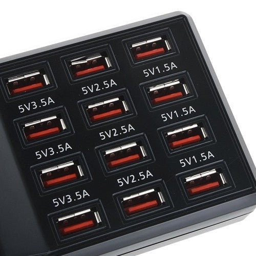 12-Port 60W USB Charge Station 5