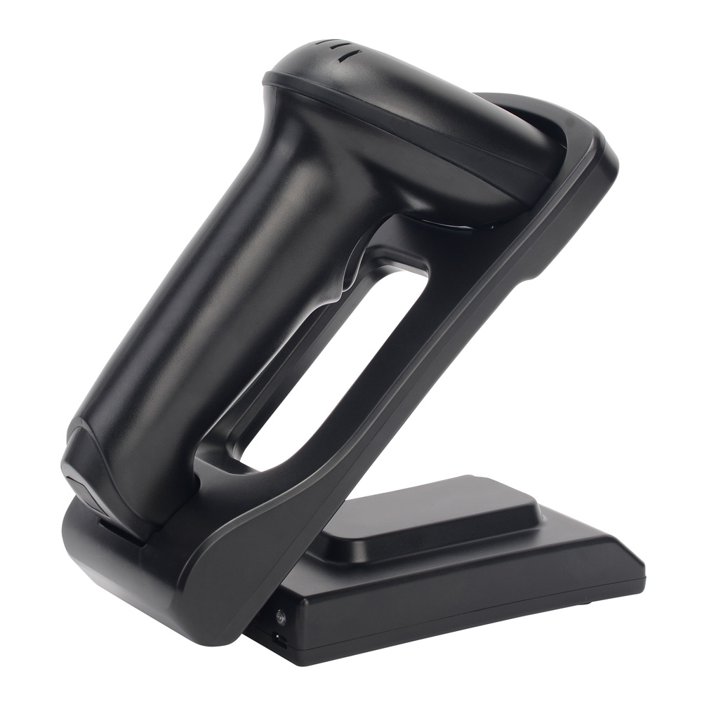 YHDAA YHD-5800DB 2D Wireless Bluetooth Barcode / QR Code Scanner with Stand (Black) 3