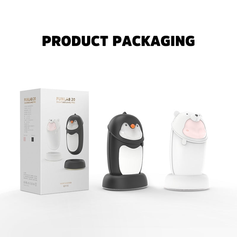 KIVEE HS09-WH 8000 mAh Power Bank + Hand Warmer White 3