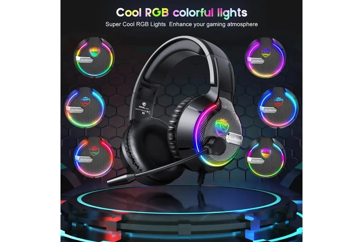 SoulBytes S19 RGB Gaming Headphones 4