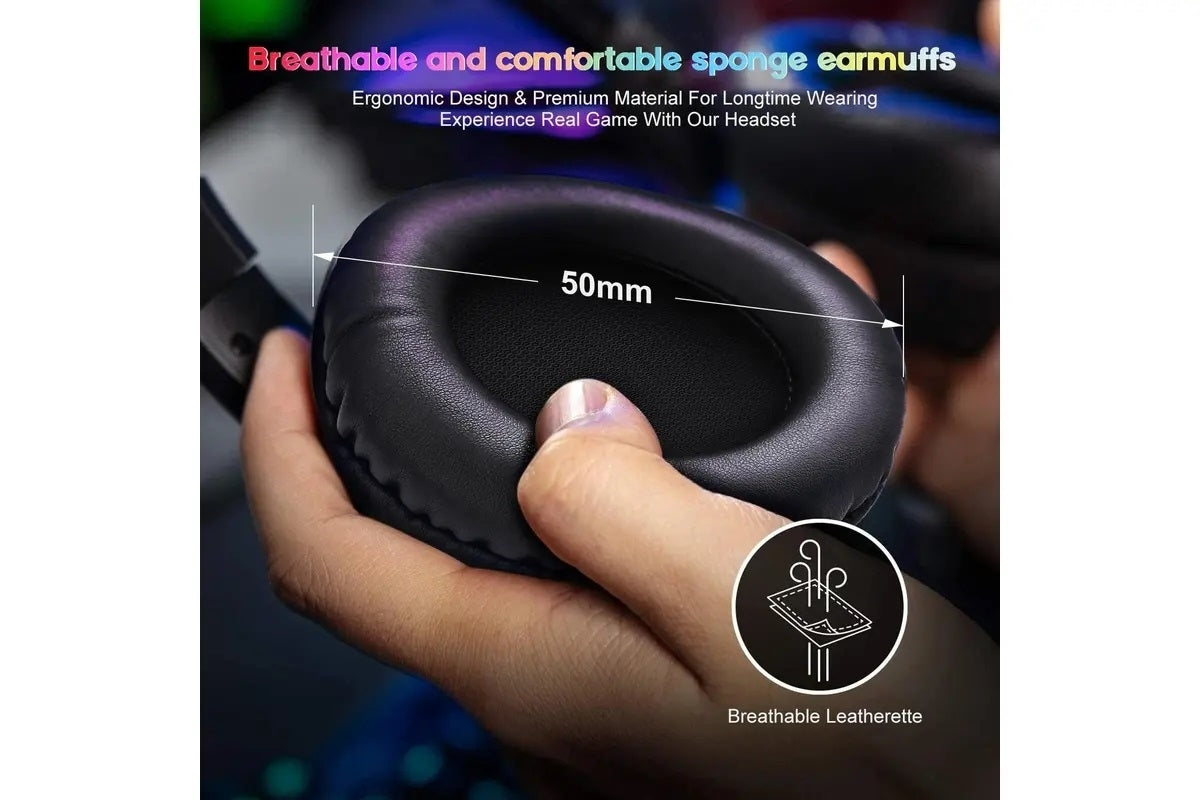 SoulBytes S19 RGB Gaming Headphones 6