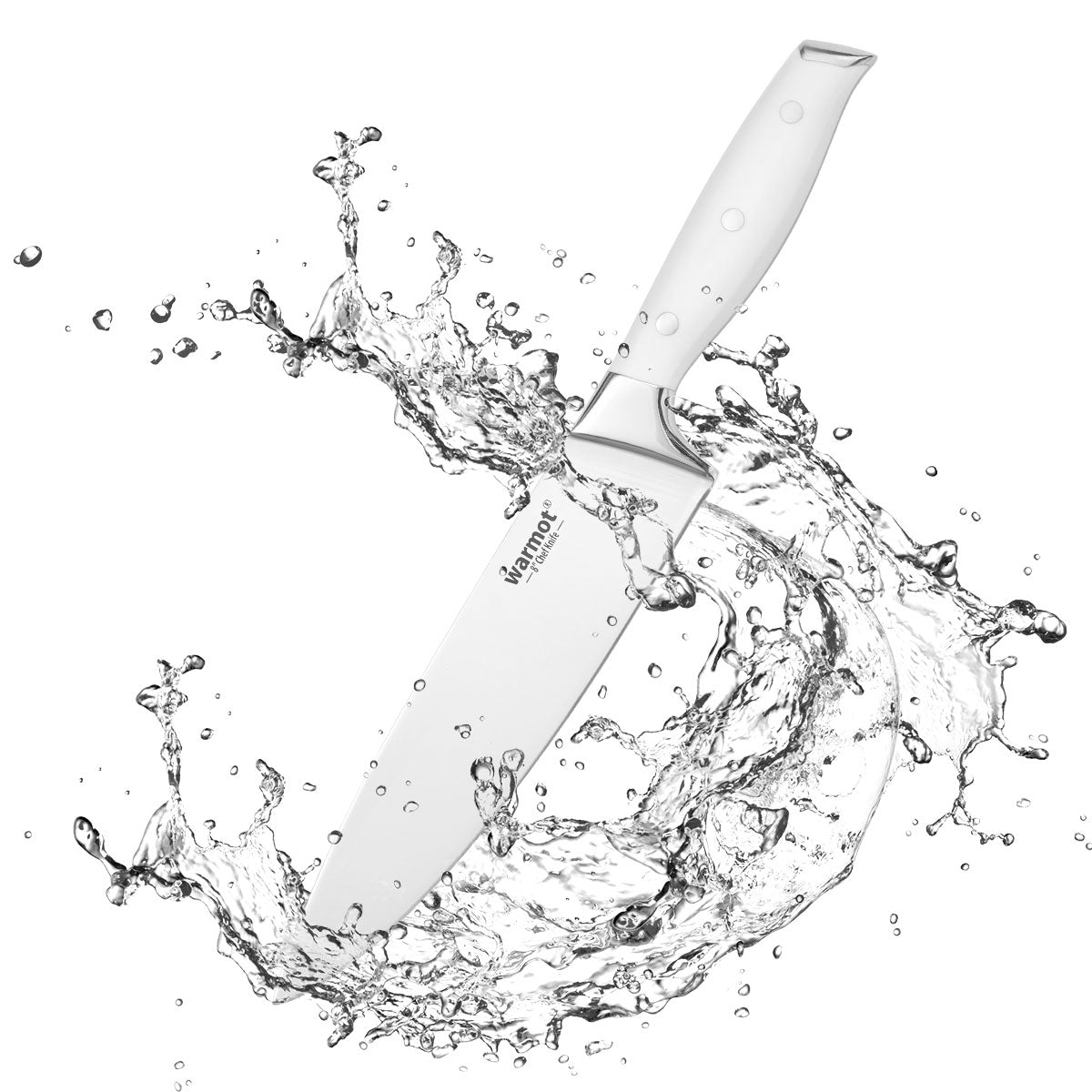 Warmot 3 Piece Ultra Sharp Chefs Knife Set with Gift Box (888-3) 6