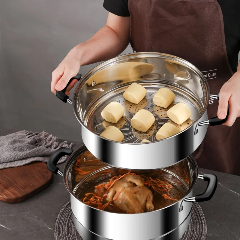 Zhang Xiao Quan 28cm 3-Tier Steamer 6