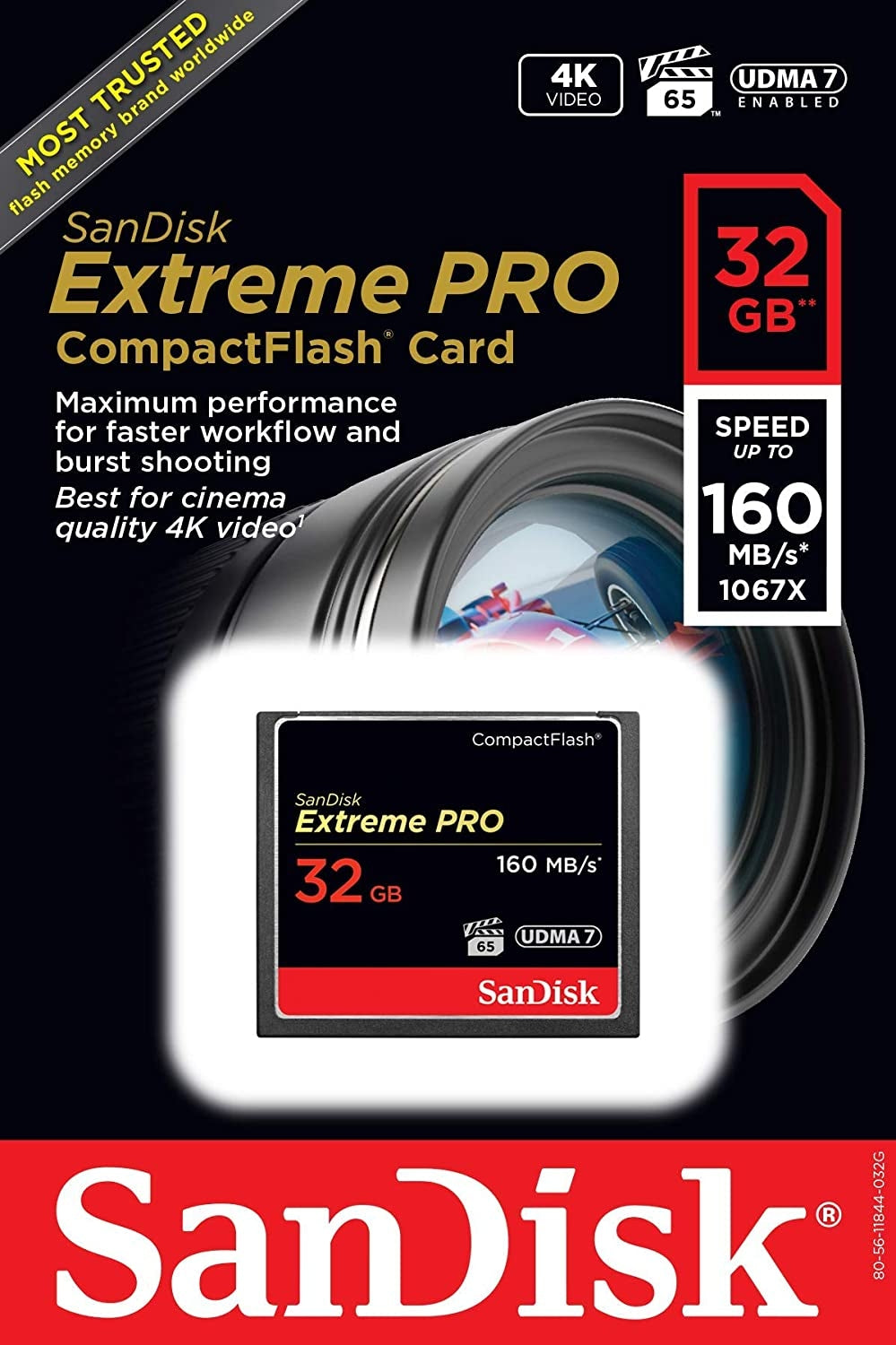 SanDisk Extreme Pro CFXP 32GB CompactFlash 160MB/s (SDCFXPS-032G) 3
