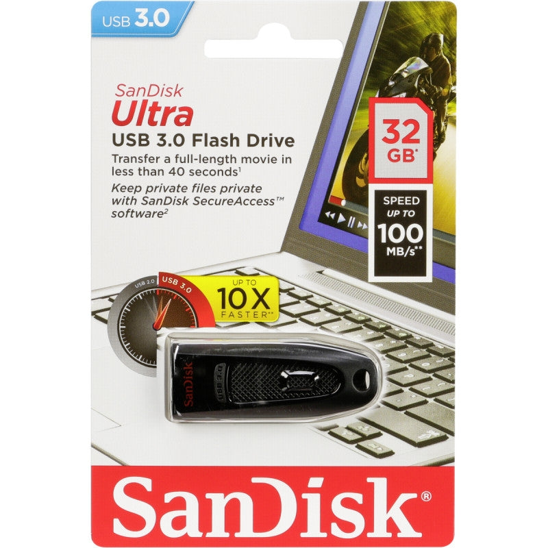 SanDisk Ultra CZ48 32G USB 3.0 Flash Drive (SDCZ48-032G) 3