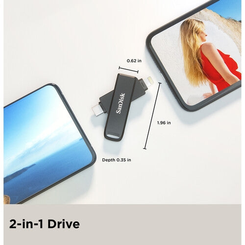 SanDisk 64GB iXpand Flash Drive Luxe (SDIX70N-064G) 7
