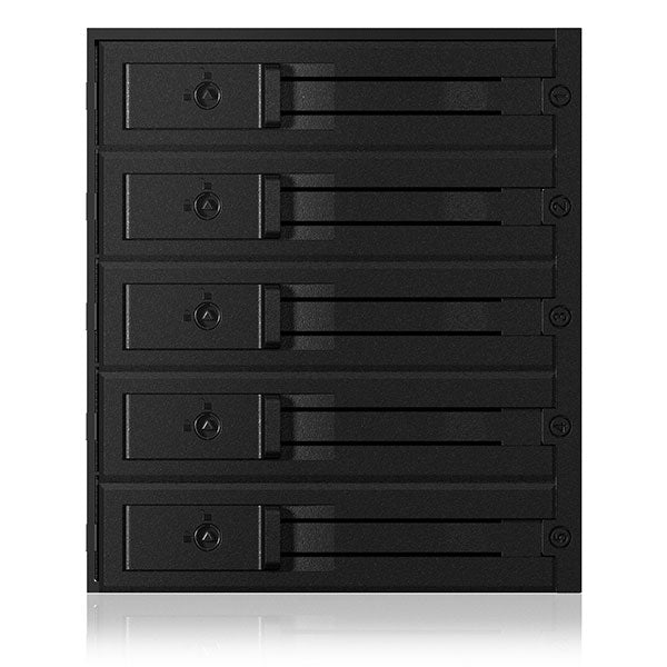 ICY BOX Backplane for 5x 3.5" SATA or SAS HDD in 3x 5.25" bay (IB-565SSK) 3