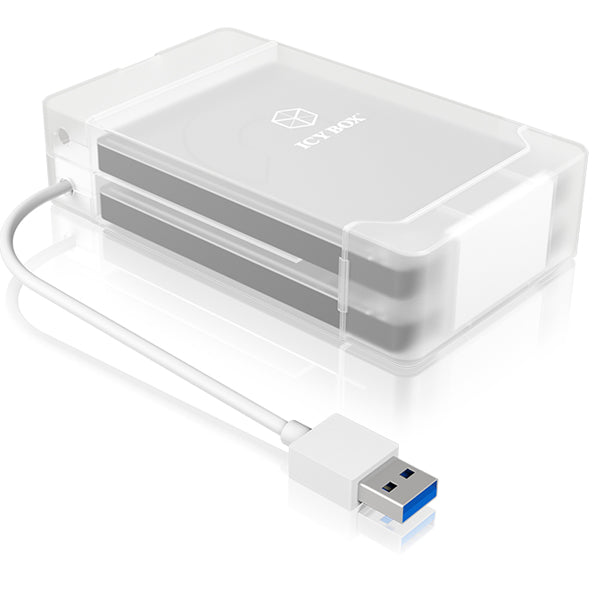 ICY BOX Adapter and enclosure for 2x 2.5" SATA HDDs/SSDs (IB-AC7032-U3) 4