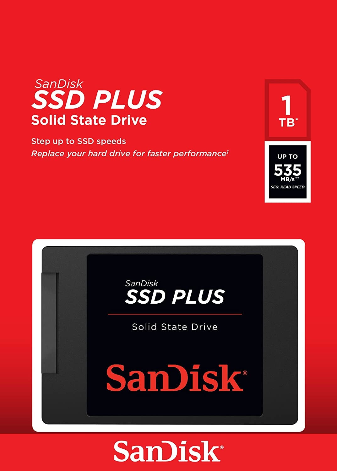 SanDisk 1TB SSD Plus SDSSDA-1TB-G26 4