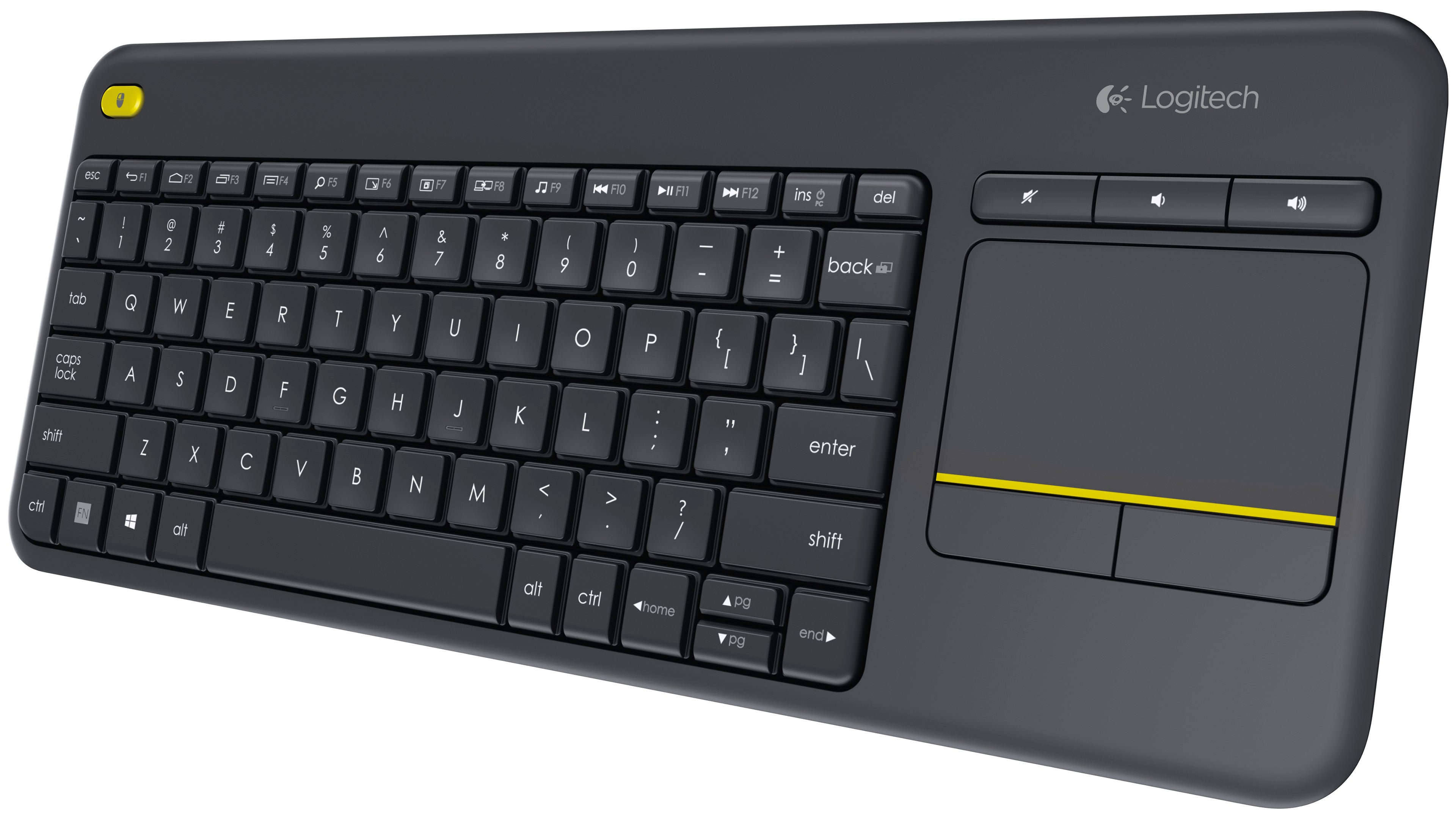 Logitech K400 PLUS Touch Wireless keyboard - Black (920-007165) 4