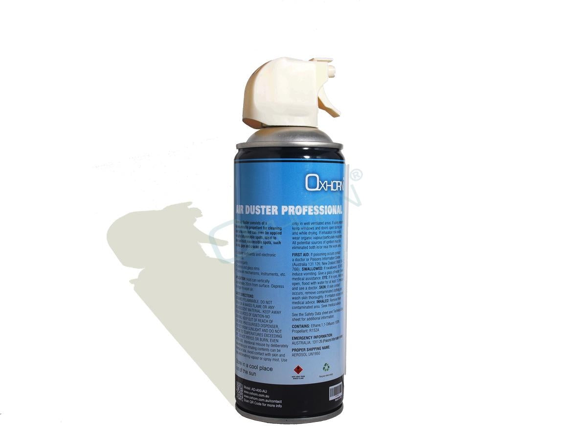 OXHORN Professional Multi-purpose Air Duster 400ML 285G AD-400-AU 3