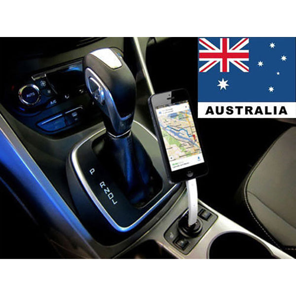 Flexible USB Data Sync Stand Mount Cable for iPhone 5/ 5S /6 BLACK ONLY 4