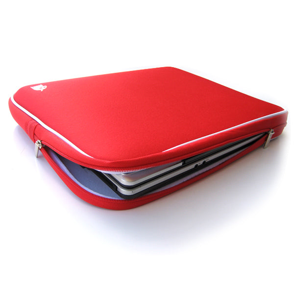 12 to 14 inch Laptop Bag Sleeve Case (red) 3